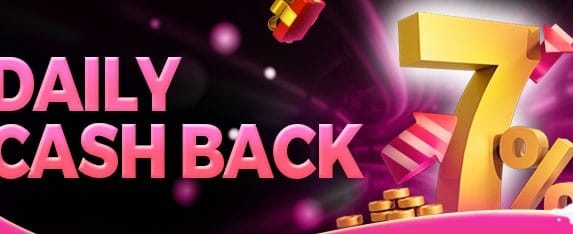Daily Reload Bonus promotion banner